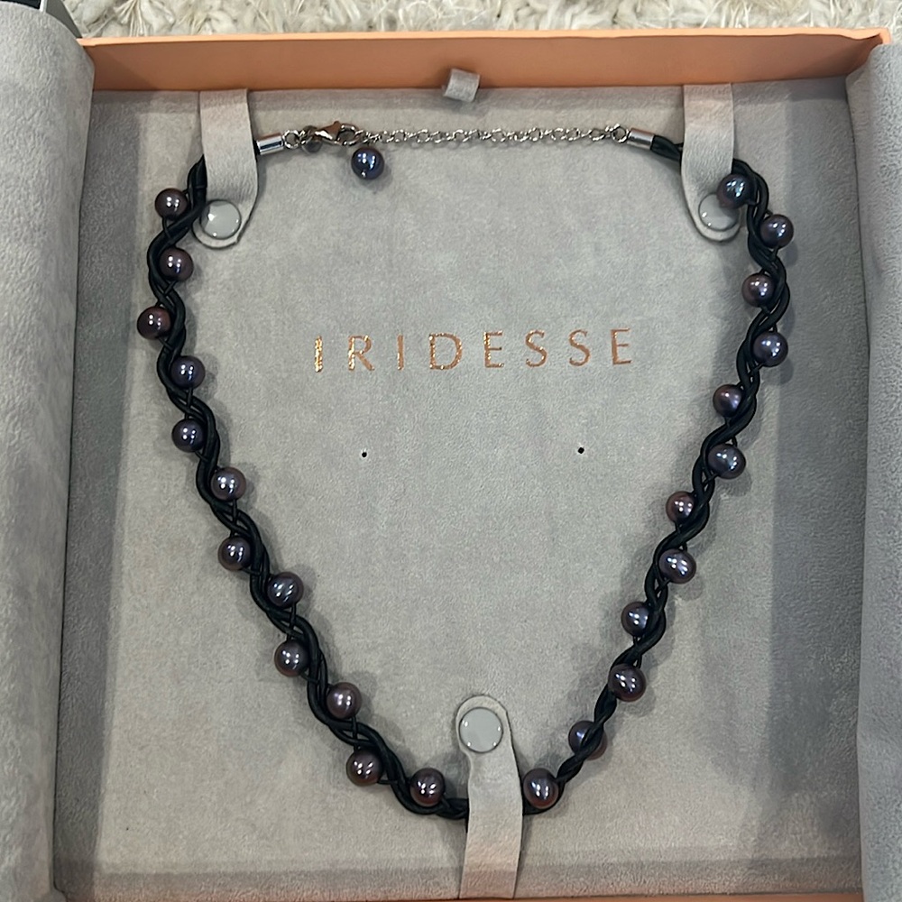 NIB Iridesse Tahitian Pearl Necklace